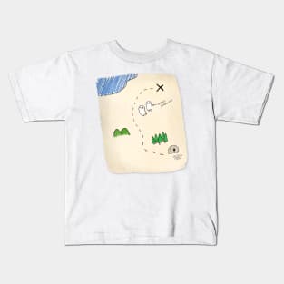 Treasure Map Kids T-Shirt